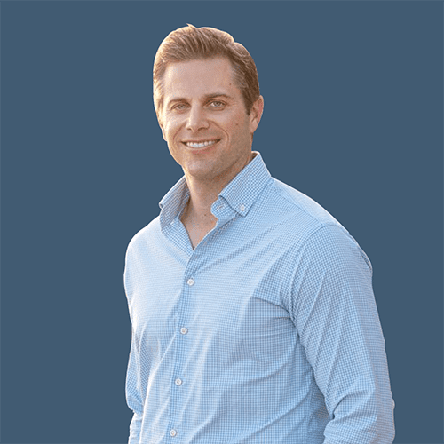Dr. Andrew Ferris of Ferris Orthodontic Group showing off his smile
