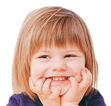 a joyful kid showing her bright smile ferris orthodontic group